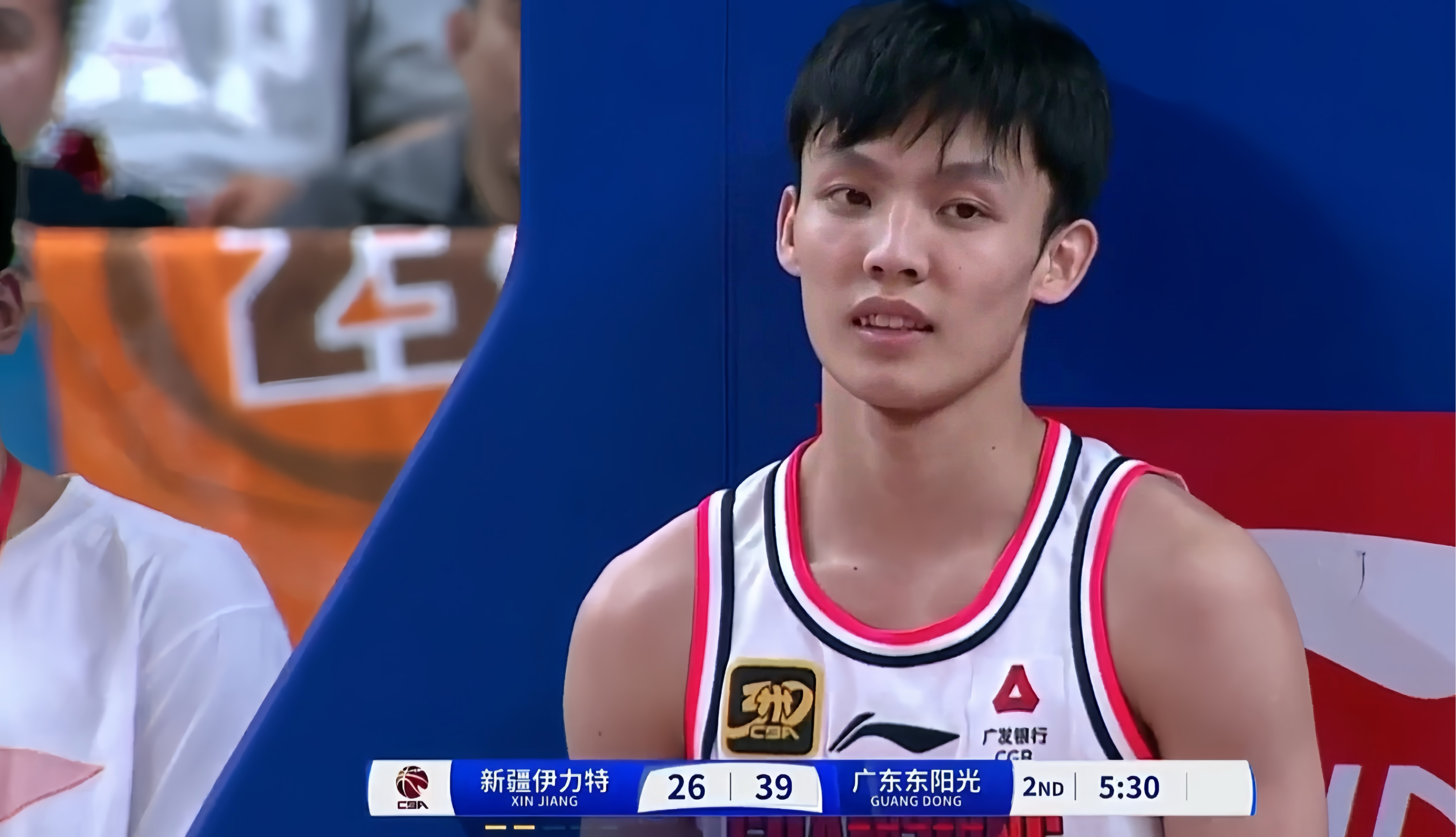 徐杰三双广东险胜北控郭昊文24分同曦胜新疆(cba2024年10月5日广东vs同曦比赛录像)